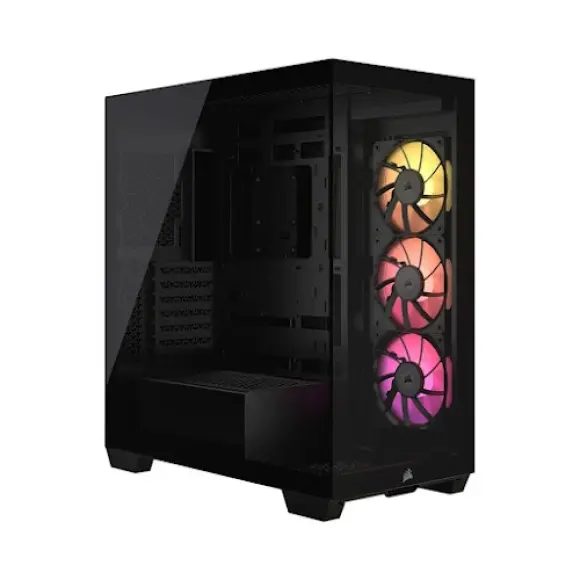 Thùng -máy- Case-Corsair -iCUE- LINK- 3500X -RGB -Tempered -Glass -Mid-Tower- (CC-9011280-WW)